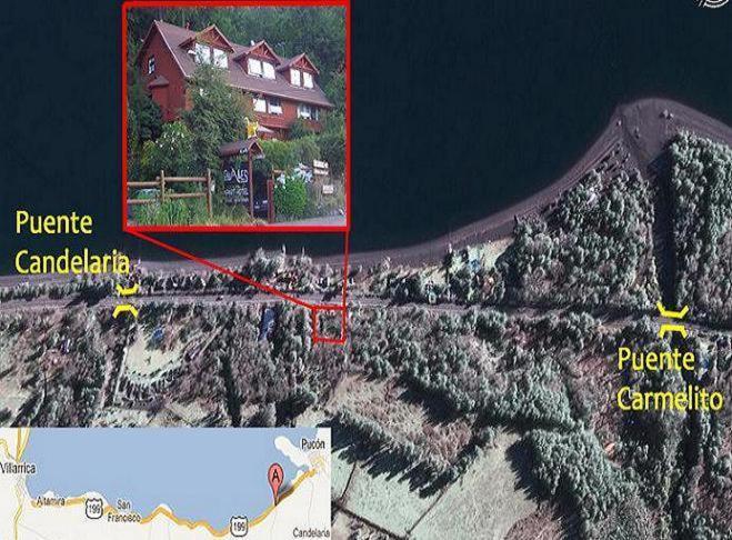 Los Gualles De La Candelaria Apart Hotel Pucón Екстериор снимка